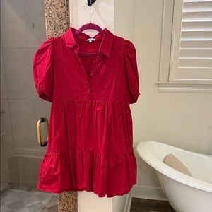 TCEC Red Mini Dress